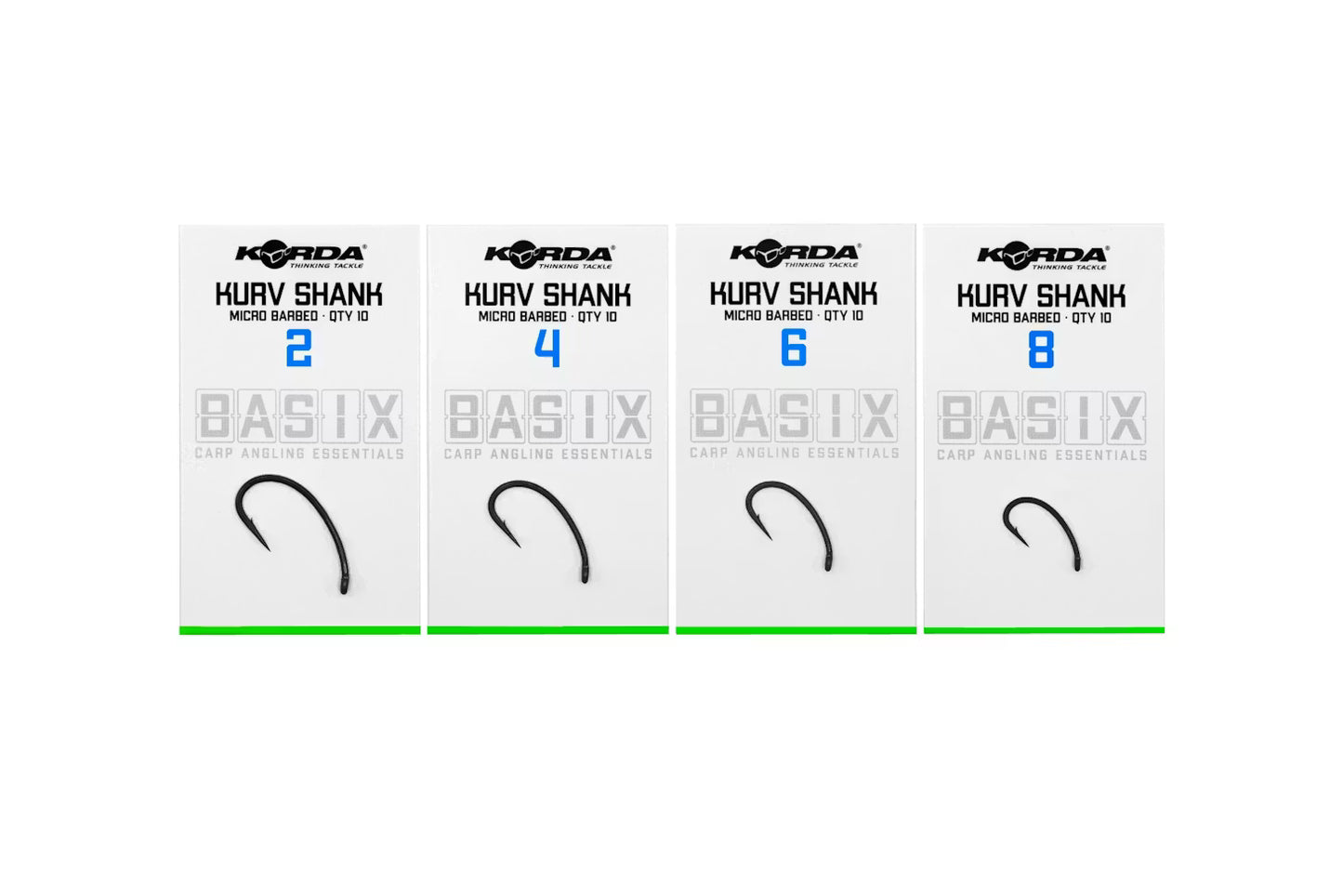 Āķi Korda Basix Kurv shank