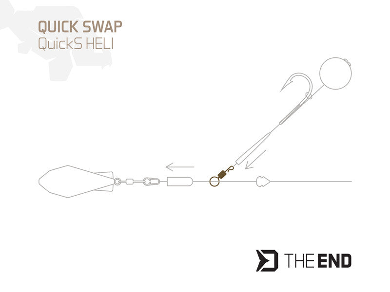 Karabiin Delphin TheEND QuickS Heli / 10 tk