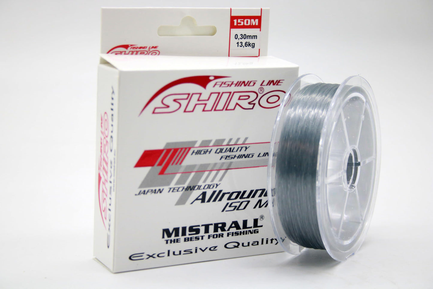 Monofīlā aukla Mistrall Shiro Allround 150m