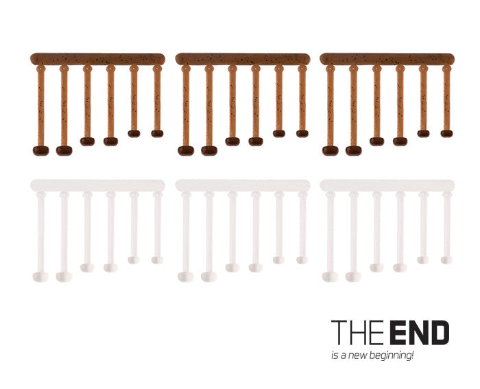 Korgid Delphin Elastne kork THE END / 36 tk