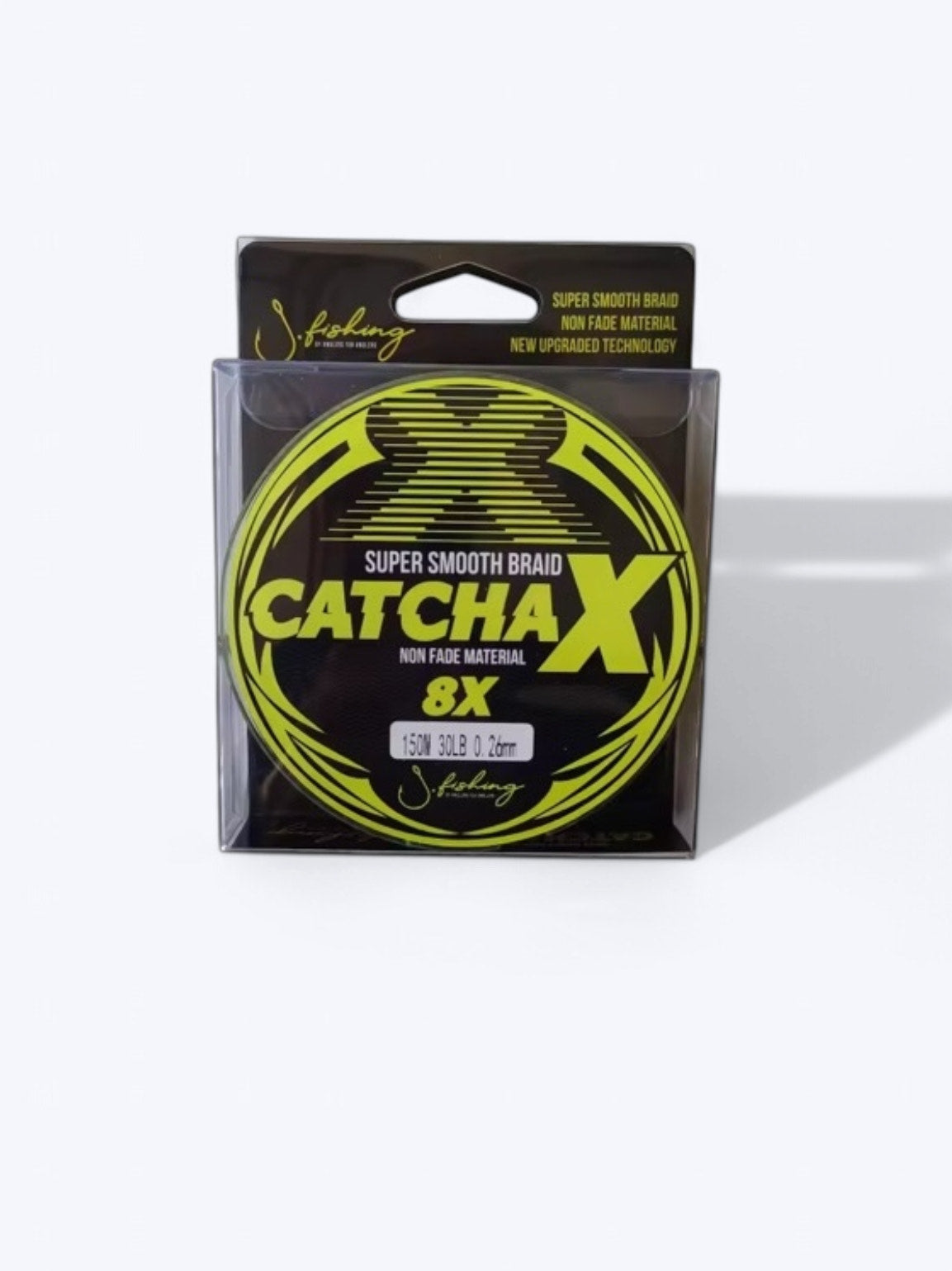 Pītā aukla J-Fishing CATCHA X Lime Green 150m