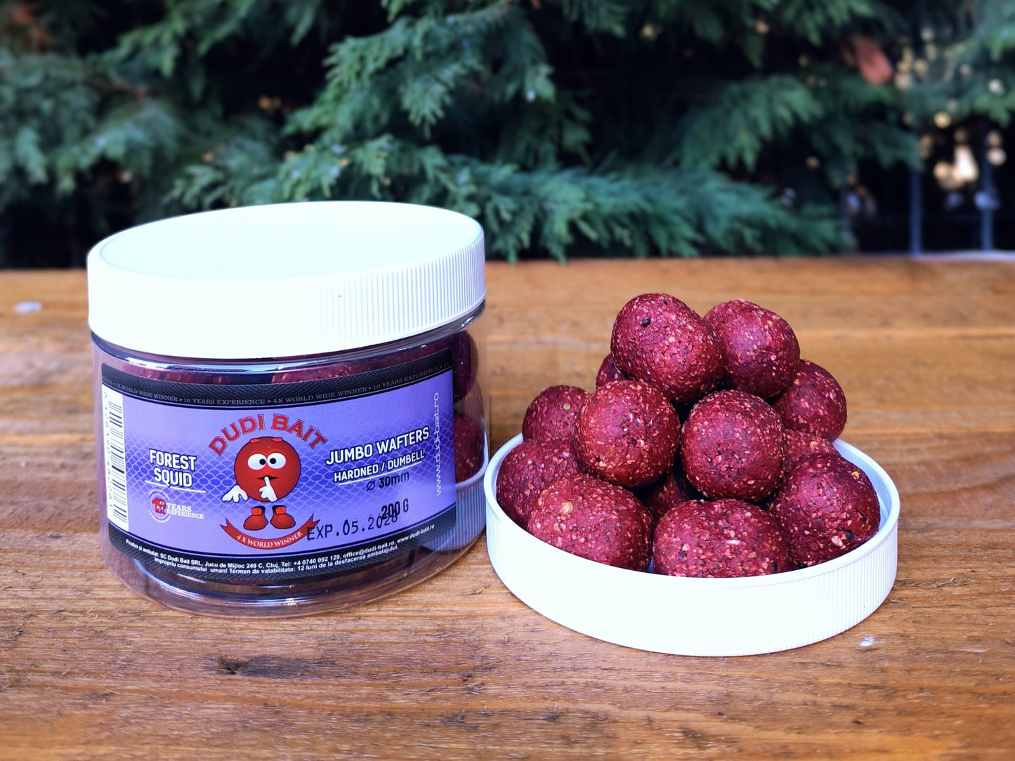 Boilad Dudi Baits Hookbait "Forest Squid" (Jumbo Wafters)
