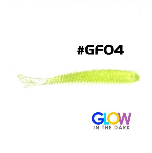 Silikona Mānekļi Bait Breath Fish Tail Ringer 2" #GF04