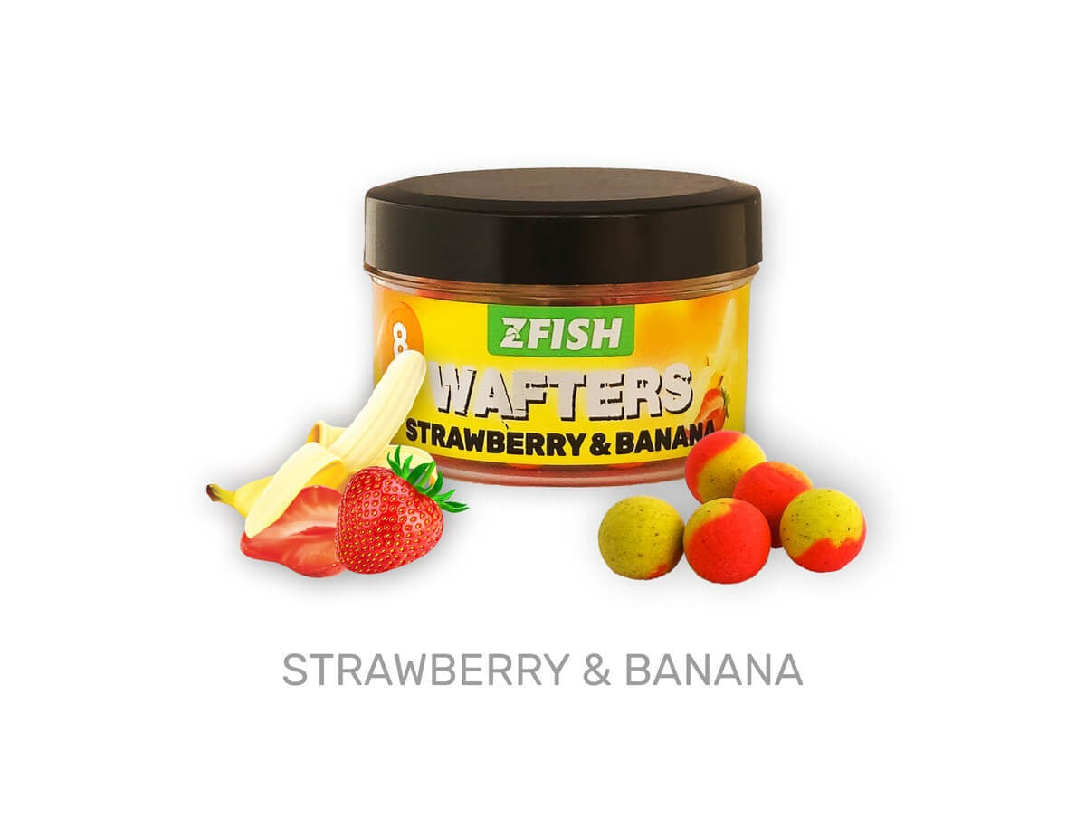 Vafteri ZFISH Balanced Wafters 8mm Strawberry & Banana