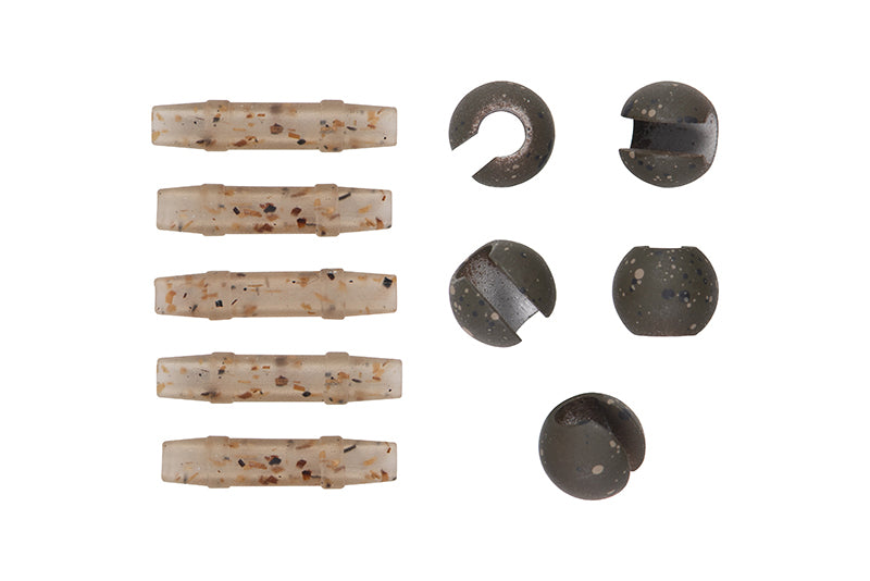 Pērlītes Fox Edges Tubing Tungsten Heli Bead Kit 5pcs