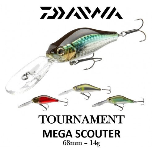 Vobleris Daiwa Tournament Mega Scouter 68F