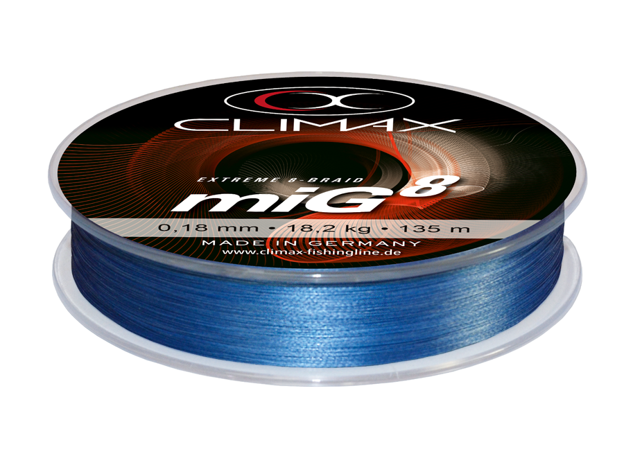 Punutud tamiil Climax miG 8 sinine 135 m