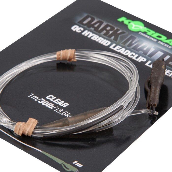 Korda Dark Matter Leader QC hübriidklamber läbipaistev
