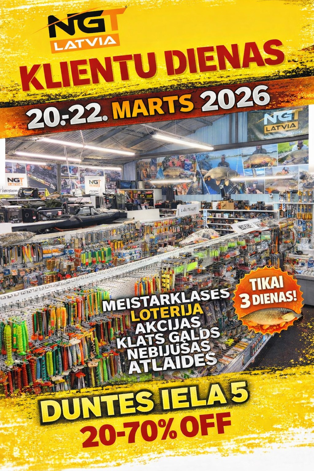 KLIENTU DIENAS 2026 - 20-22. MARTS Duntes iela 5