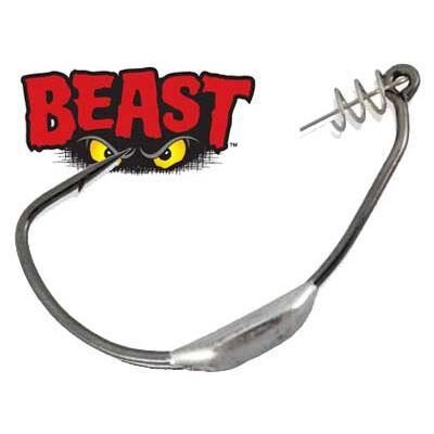 Ofseta āķi Owner Beast Weighted Hooks Twist Lock 3gb.