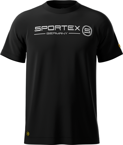 T-Krekls Sportex T-Shirt (Black)