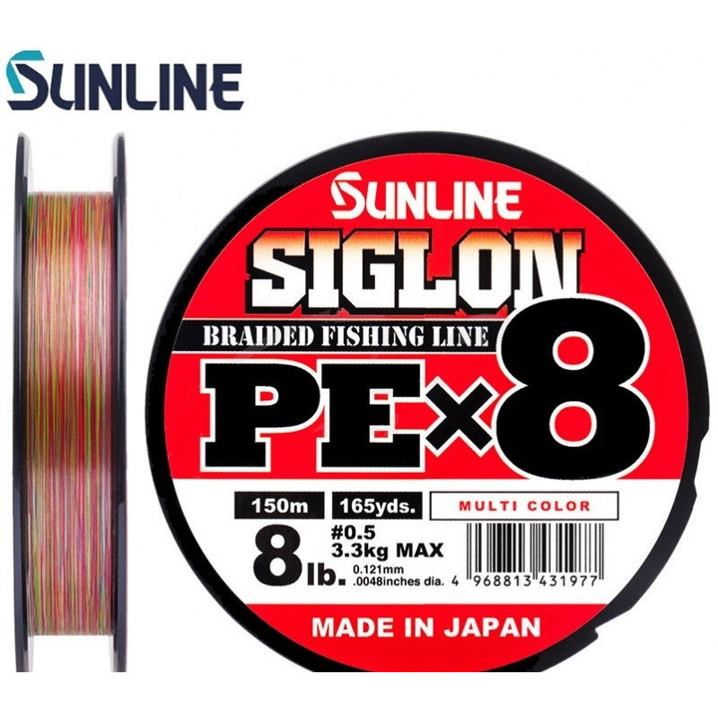 Punutud tamiil Sunline Siglon PE X-8 Multi Color