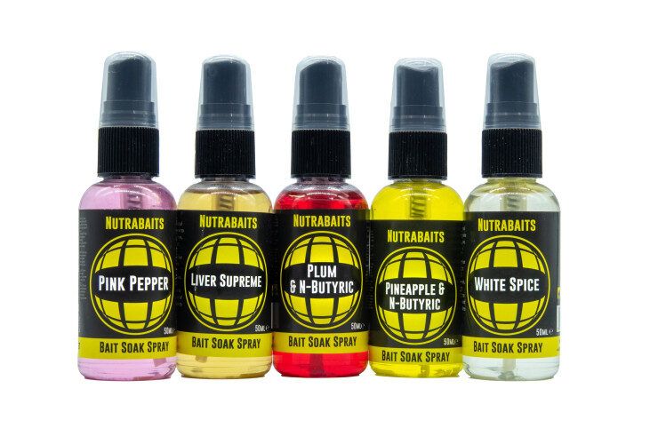 Atraktants Nutrabaits Bait Hook Sprays / 50ml