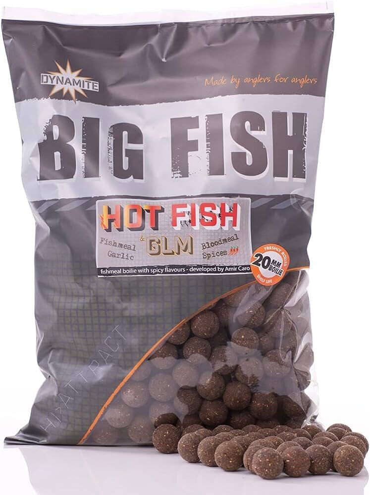 Boilas Dynamite sööt Hot Fish & GLM 1.8kg