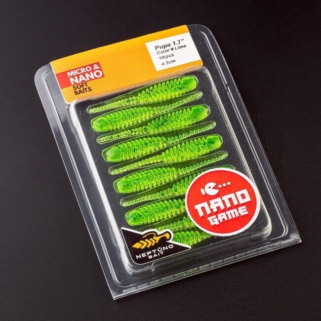 Silikoonlantid Neptuno Bait Pupa 1,2"