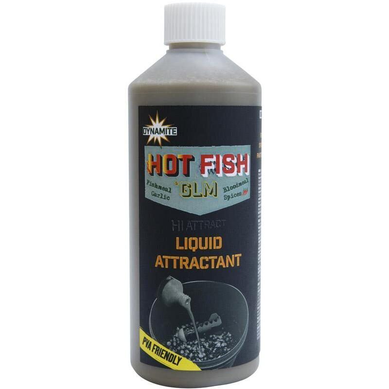 Liquid Dynamite Hot Fish & GLM vedel ahvatlev 500ml