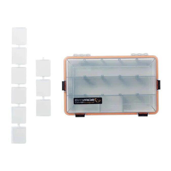 Kastīte Savage Gear WP Lure Box 4B Smoke / 27.5x18x5cm