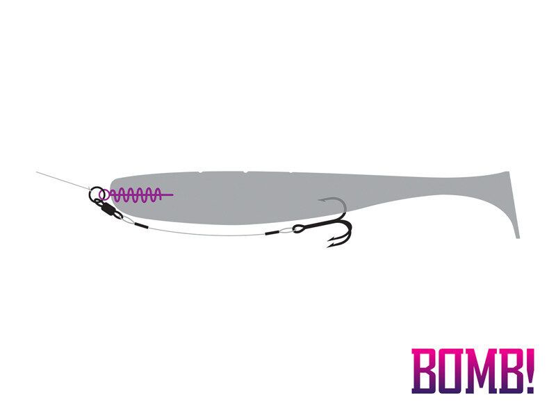 Skrūves Delphin BOMB! Twisto ScrewLOCK / 10pcs