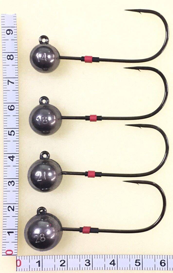 Volframa Džiggalva Fish on ar Meito #6/0 āķi 5.3gr - 28gr