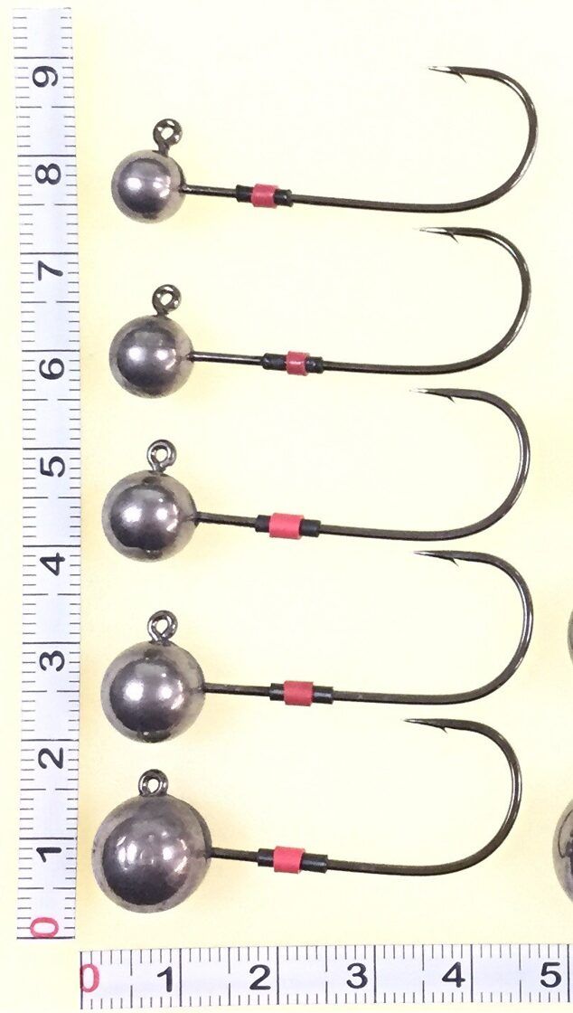 Volframa Džiggalva Fish On ar MEITO #3/0 āķi 3.5g - 28g