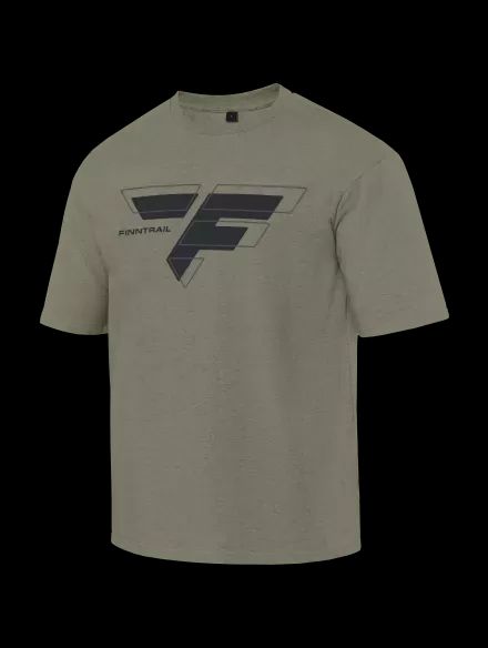 T-Krekls FINNTRAIL LOGO 6722 OLIVE