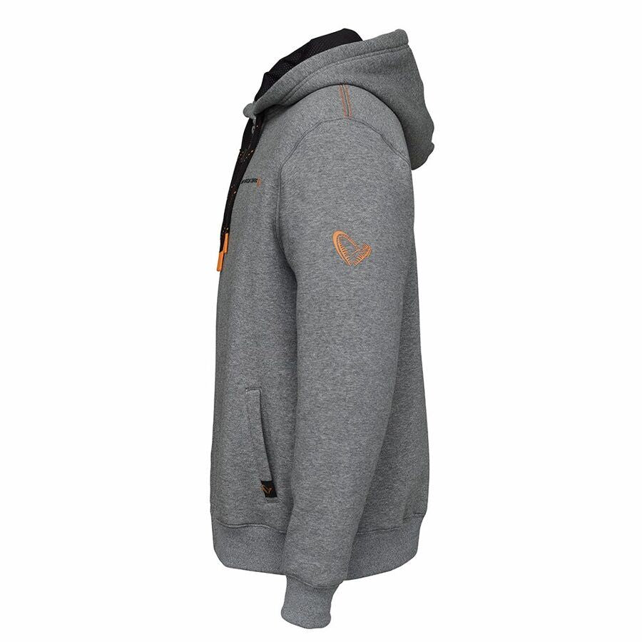 Džemper SAVAGE GEAR CLASSIC ZIP HOODIE GRAY