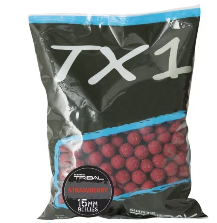 Boilies Shimano TX1 Boilie maasikas / maasikas 5kg