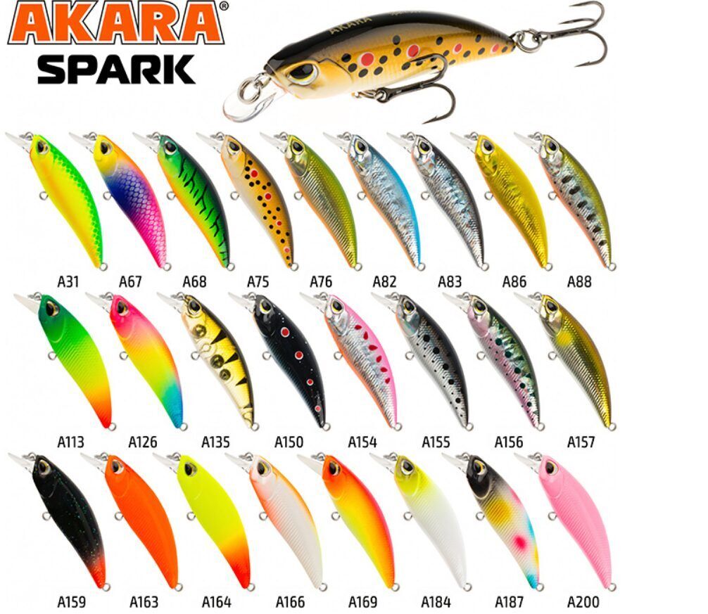 Võlur AKARA «Spark» 50 S 3,5 g, 50 mm