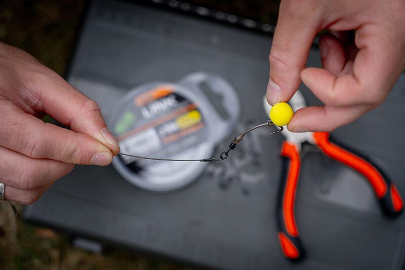 Pavadmateriāls FOX EDGES™ LINK TRANS KHAKI MONO