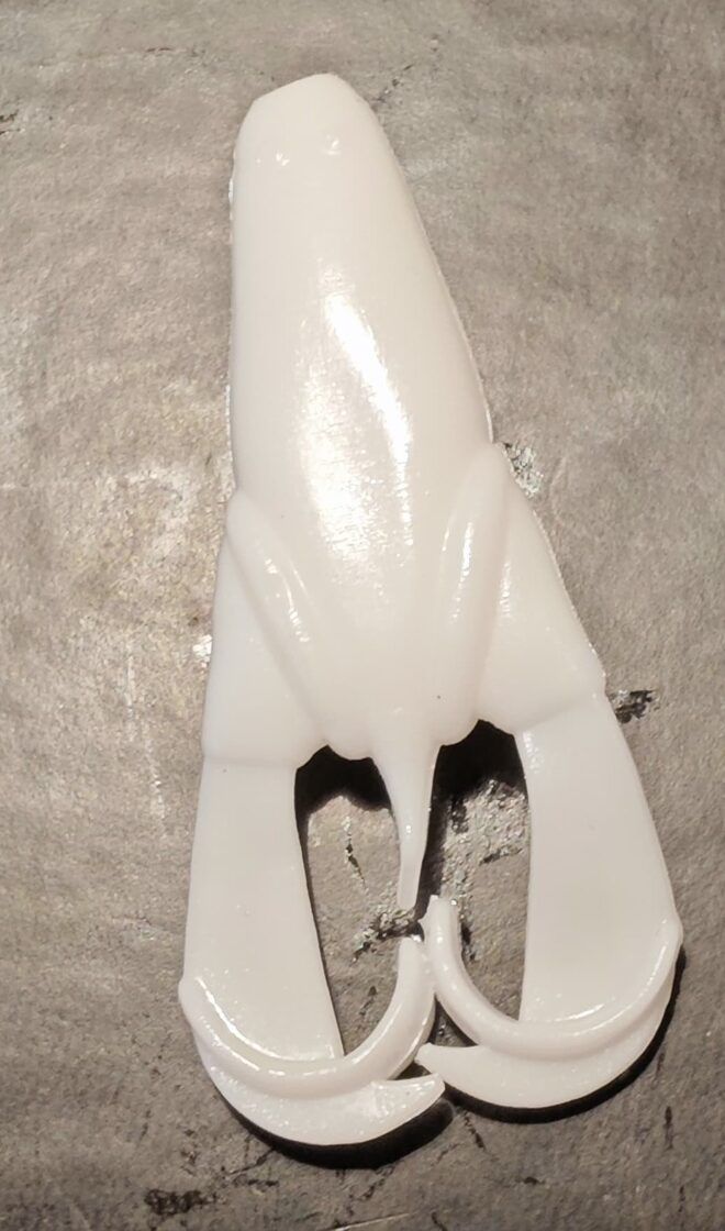 Oshelure Crazy frog mazā varde KURKULIS 2.5'' 5g