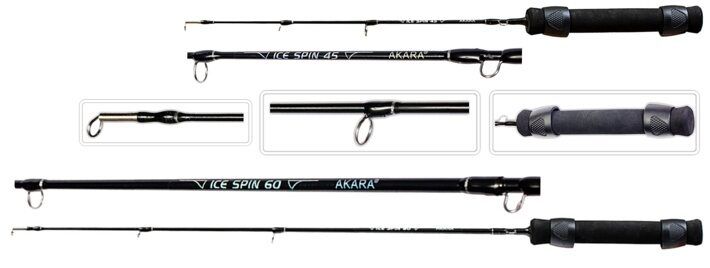 Ziemas makšķere AKARA Ice Spin (30+16 cm / 47+16 cm)