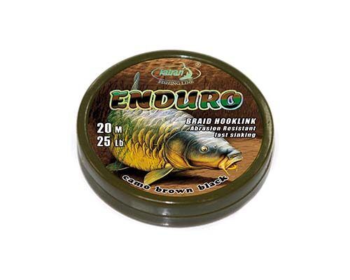 KATRAN ENDURO Braided Hooklink 20m , 25lb / 11,3kg