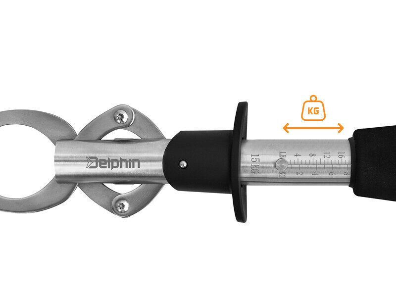 Zivs satvērējs / Metal fish grippers Delphin CLAMPER