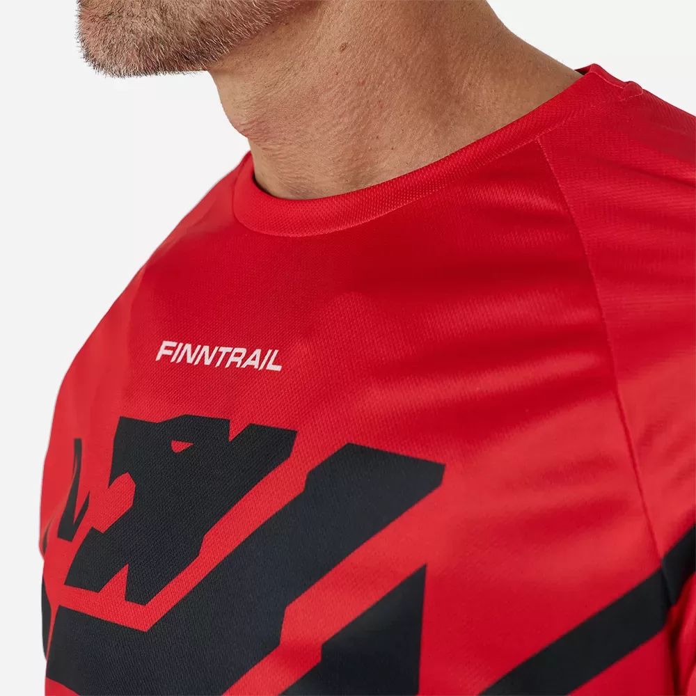 UPF 50 särk FINNTRAIL JERSEY 6600 PUNANE