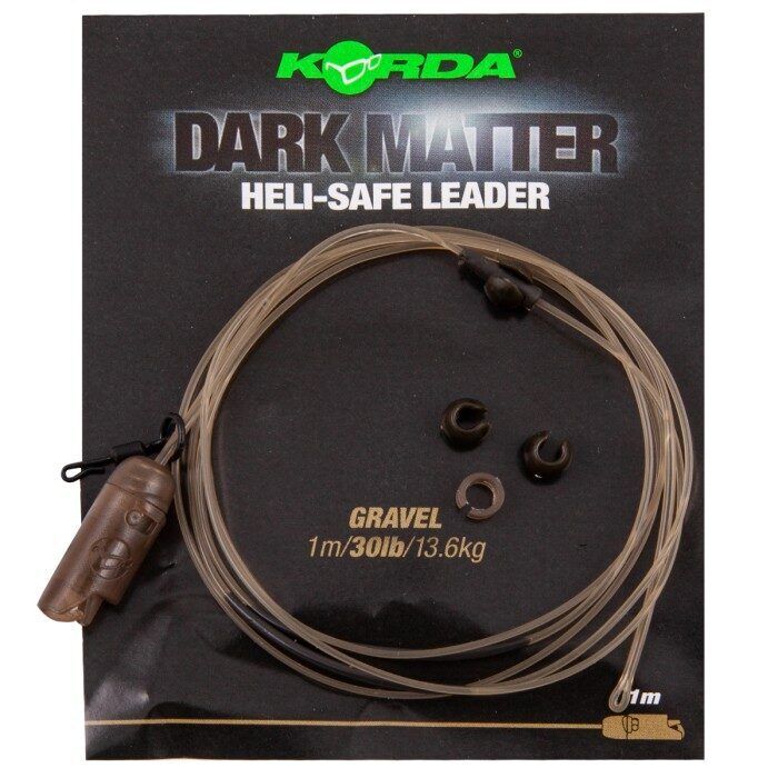 Korda Dark Matter Leader Heli-Safe Gravel