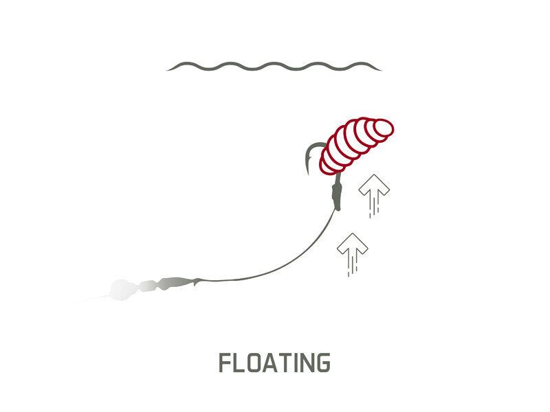 Mākslīgais motilis Delphin MaggoX Pop Up / Zivs