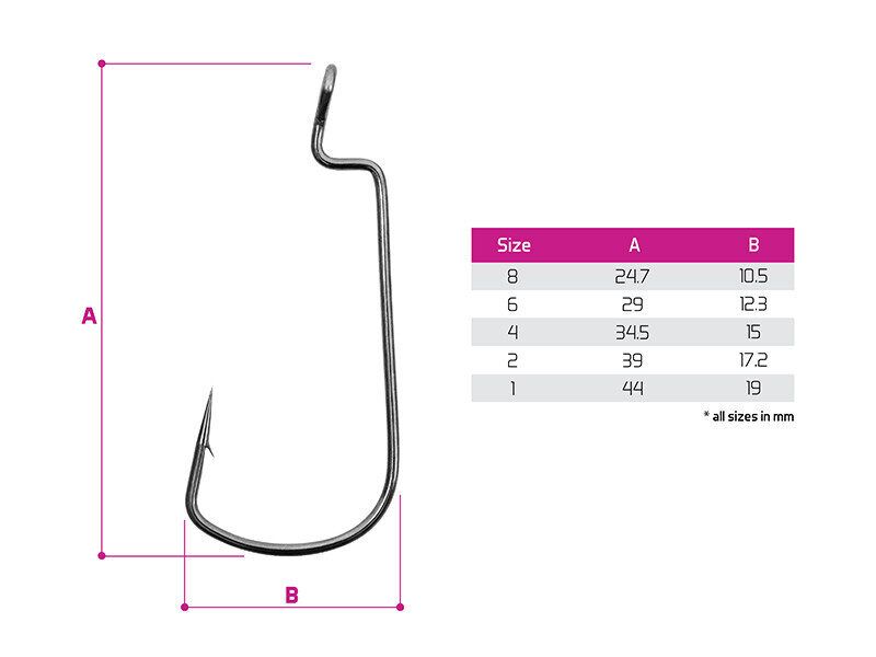 Āķi Delphin Hook B! OFFS MINI / 8pcs