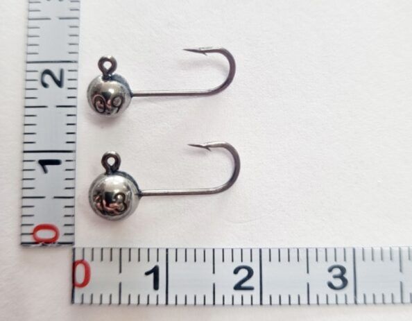 Volframa Džiggalva Fish On ar MEITO #10 āķi 0.9g - 1.3g