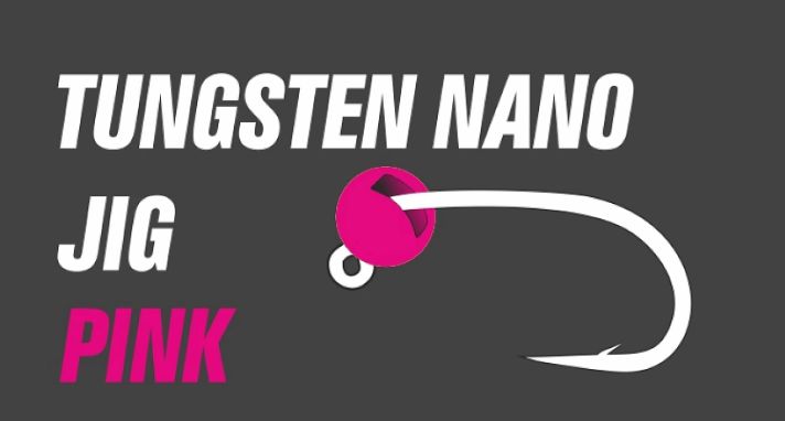 Volframa Džiggalva Tungsten Nano Jig #12 0.1g-1.4g Fluo Pink