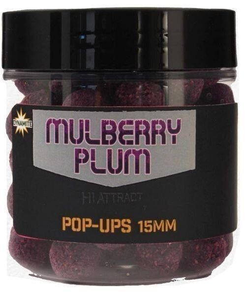Pop Up Dynamite 15mm Mulberry Plum Foodbait Pop-ups