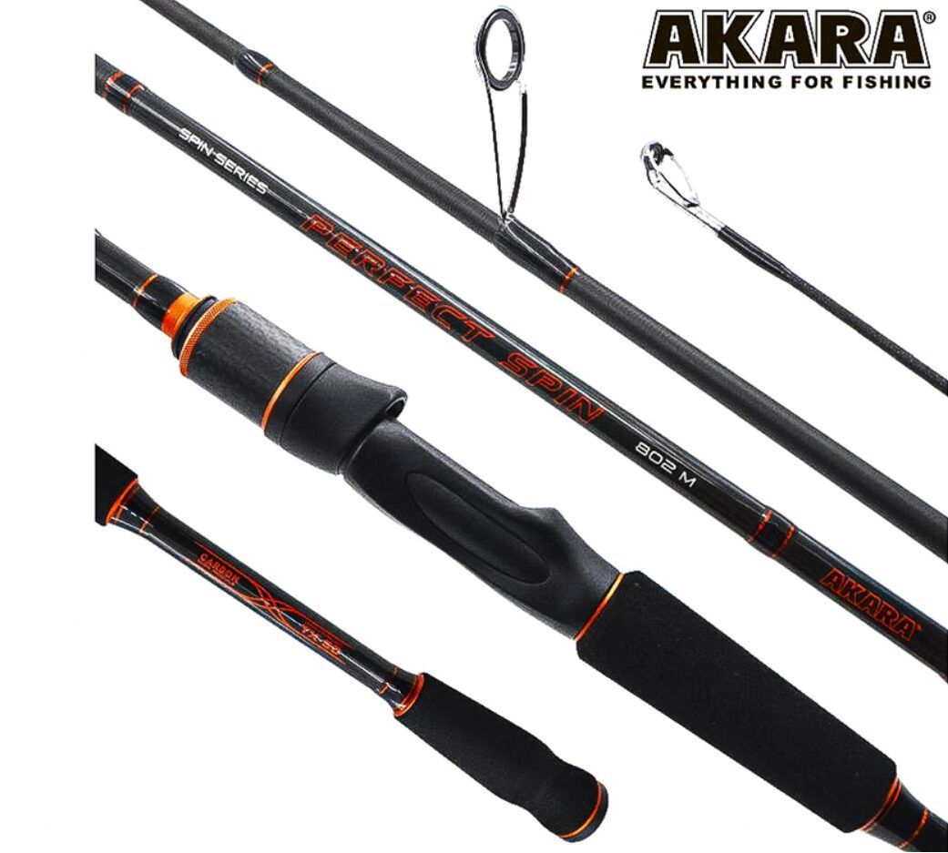 Spinings AKARA «PERFECT SPIN TX-30» 902ML 2X (saliek., 2,70 m, oglekļšķ., tests:5-28 g)