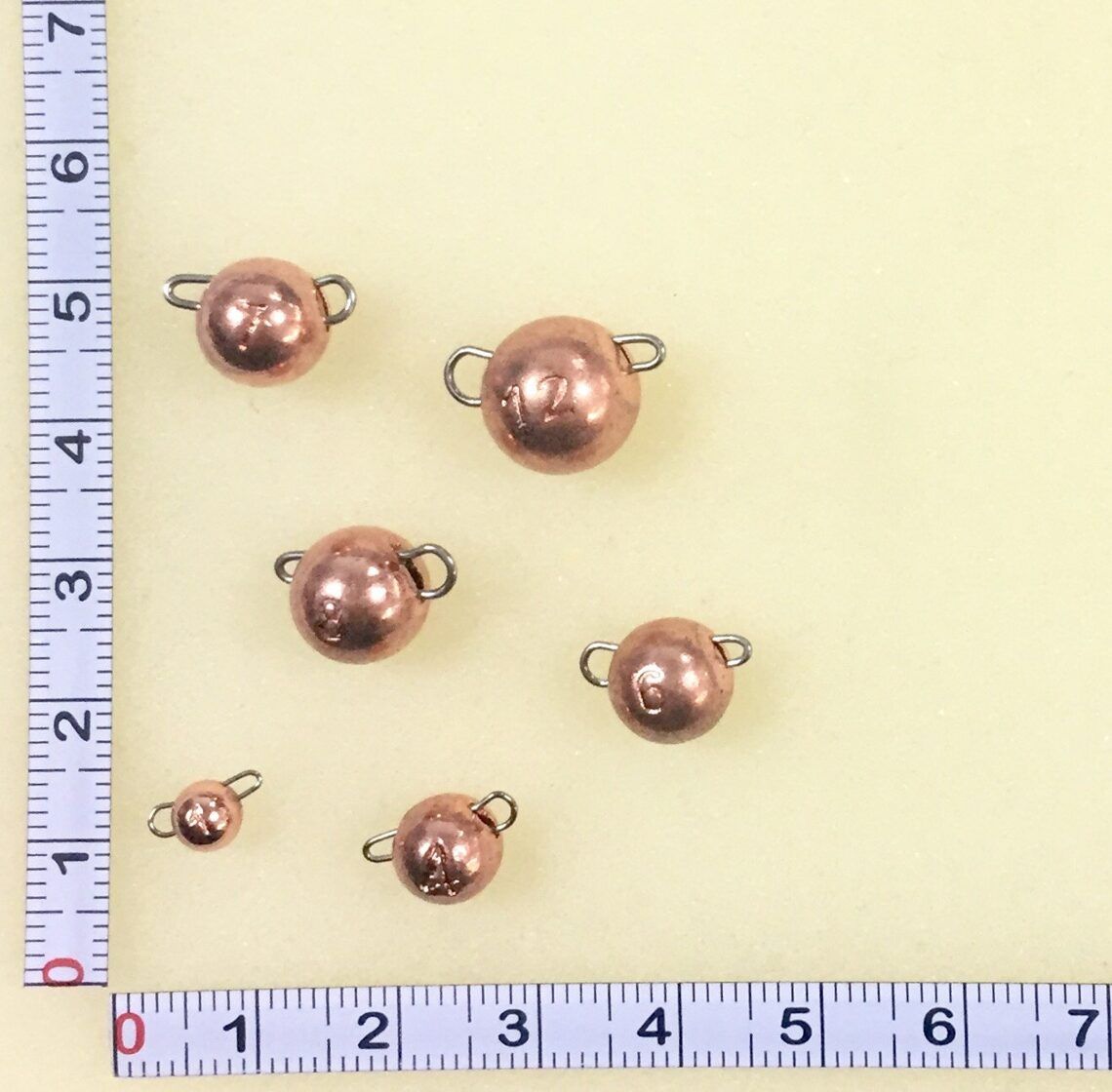 Volframa Čeburaška Bronzas krāsā 0.6gr - 12gr