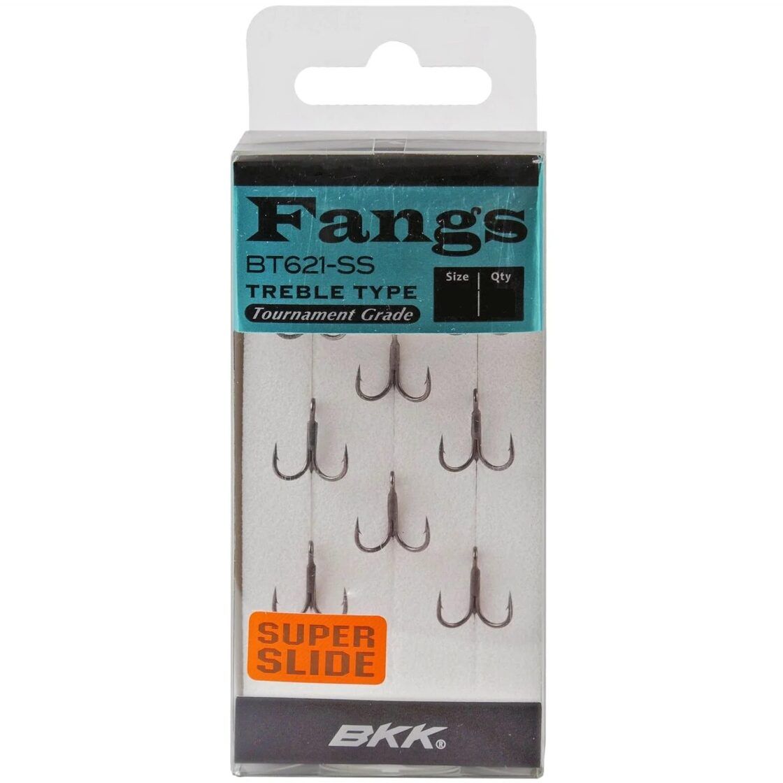 Āķi BKK Fangs 21-SS Treble Hooks