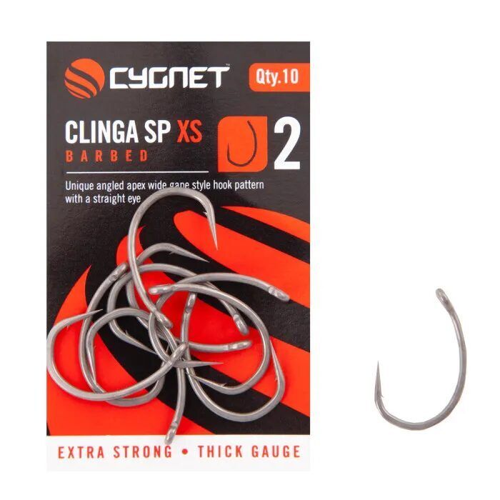 Āķi Cygnet Clinga SP XS HOOKS BARBED