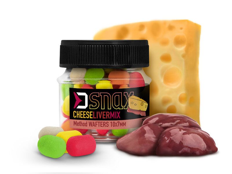 Vafteri Delphin MIX D SNAX WAFT lure / Cheese-live 10x7mm