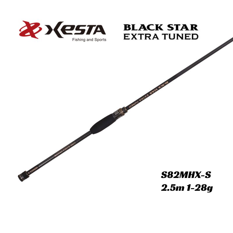 Xesta Spinings XESTA Black Star Extra Tuned S82MHX-S 2,50m 1-28g Produkts