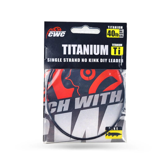 Titāns CWC Titanium No-Kink Leader Material