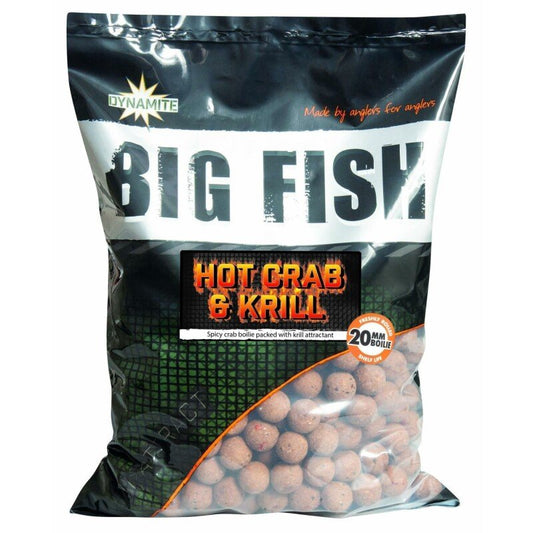 Boilies Dynamite Bait Hot Crab & Krill