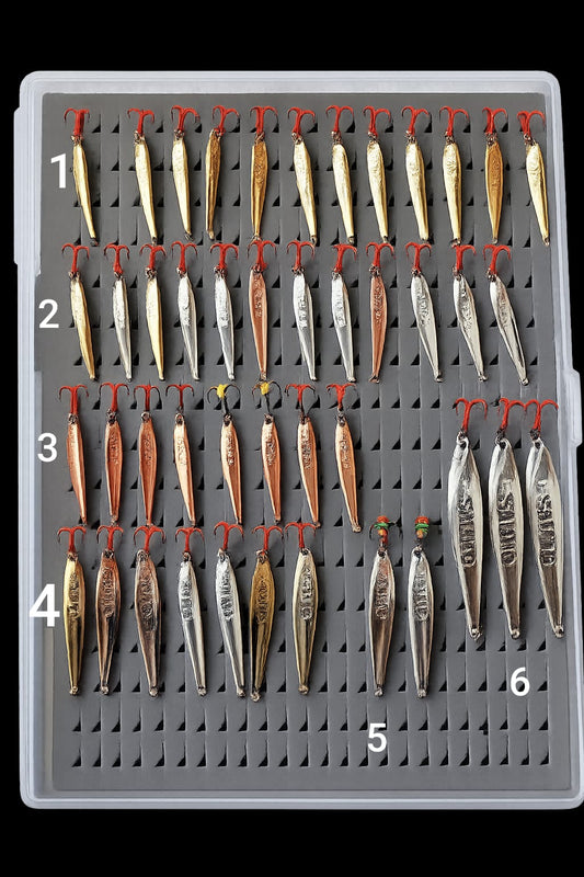 Salmo amb UV-konksuga