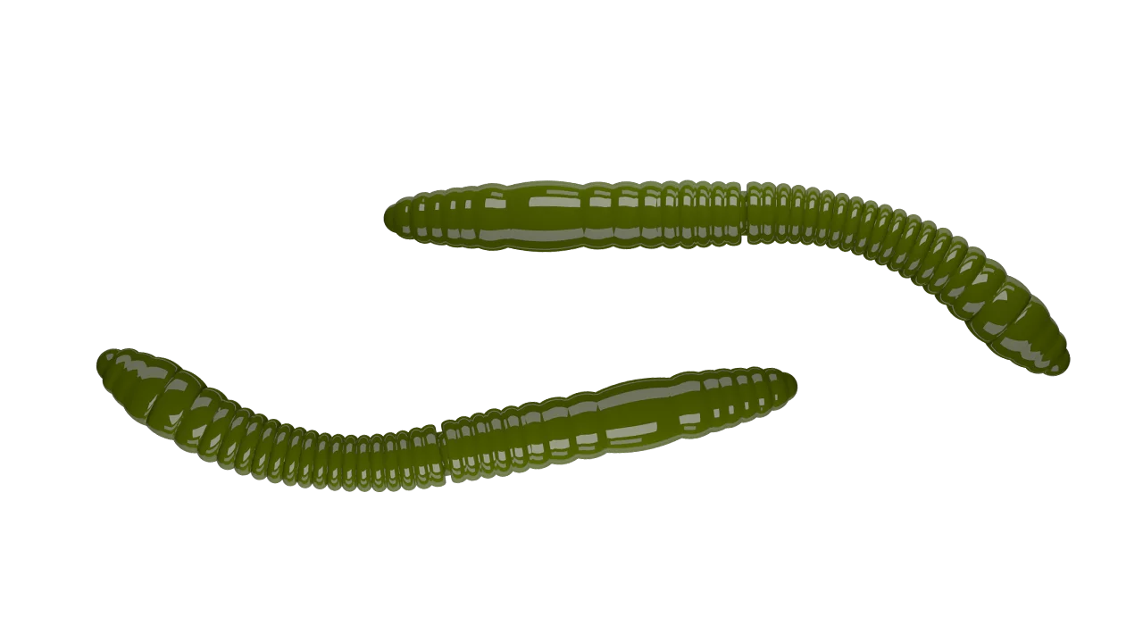 Silikoonlandid Libra Lures Fatty D'Worm Tournament 55